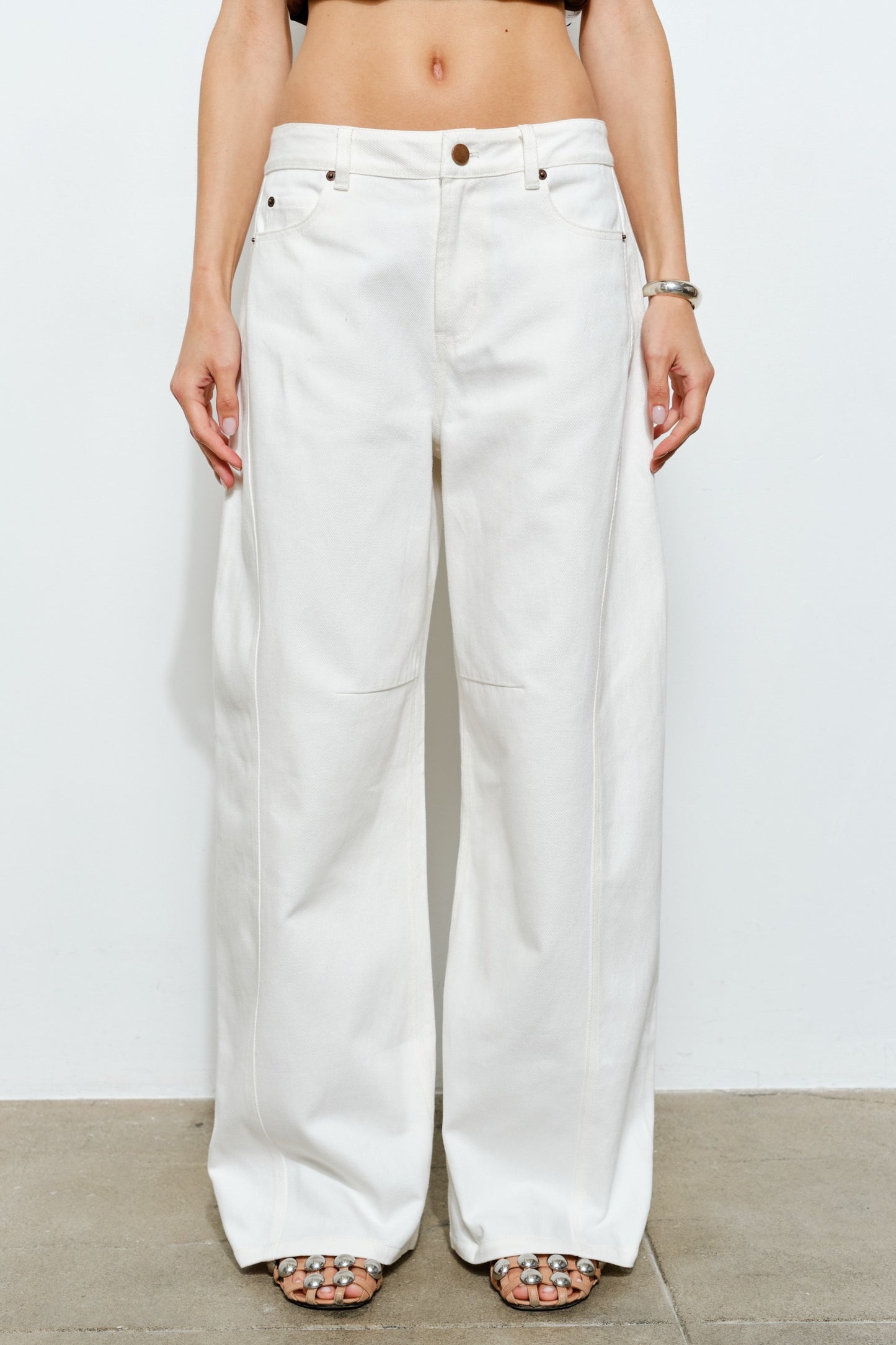 Jacqui Low Rise Slouchy Wide Leg Jeans