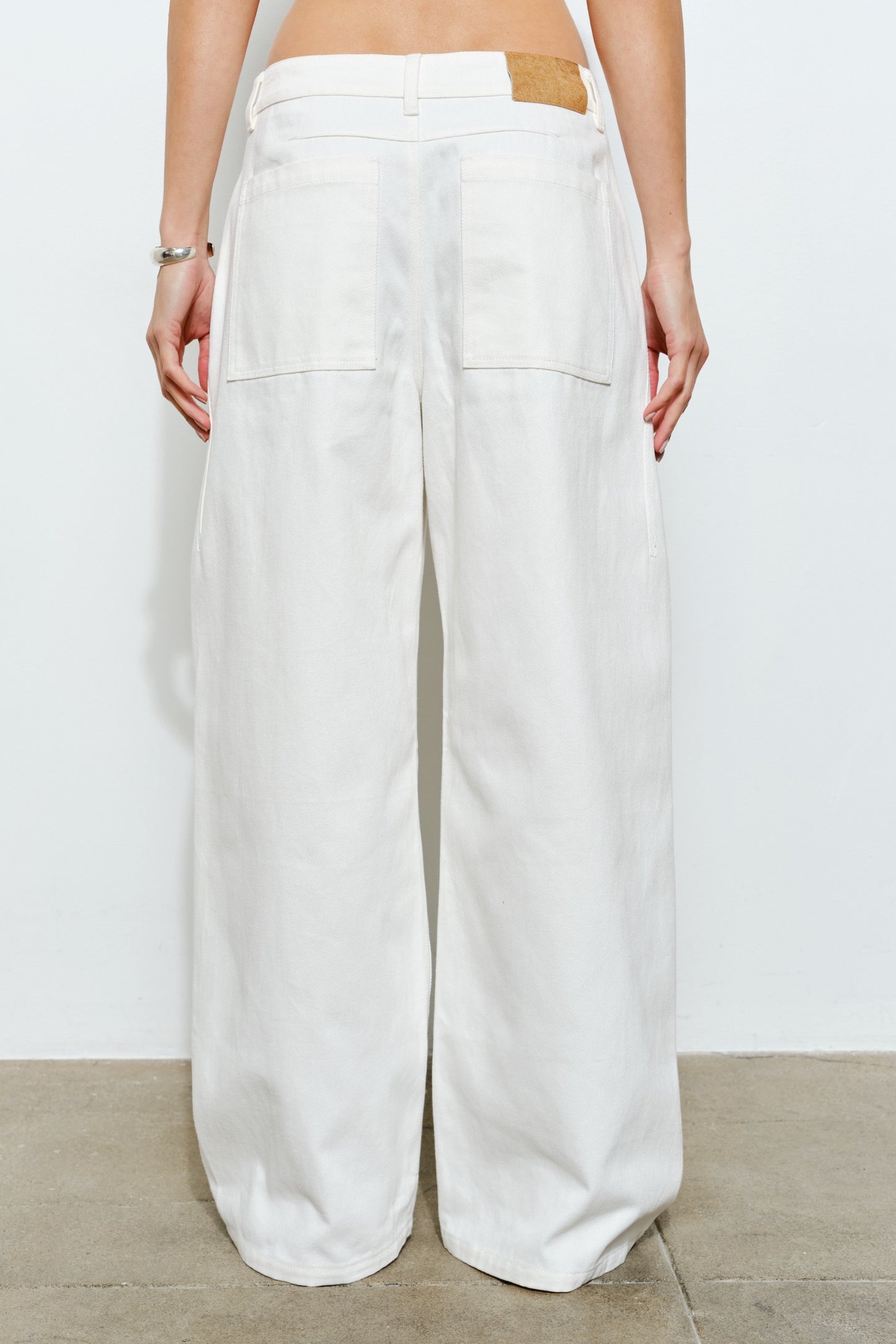 Jacqui Low Rise Slouchy Wide Leg Jeans