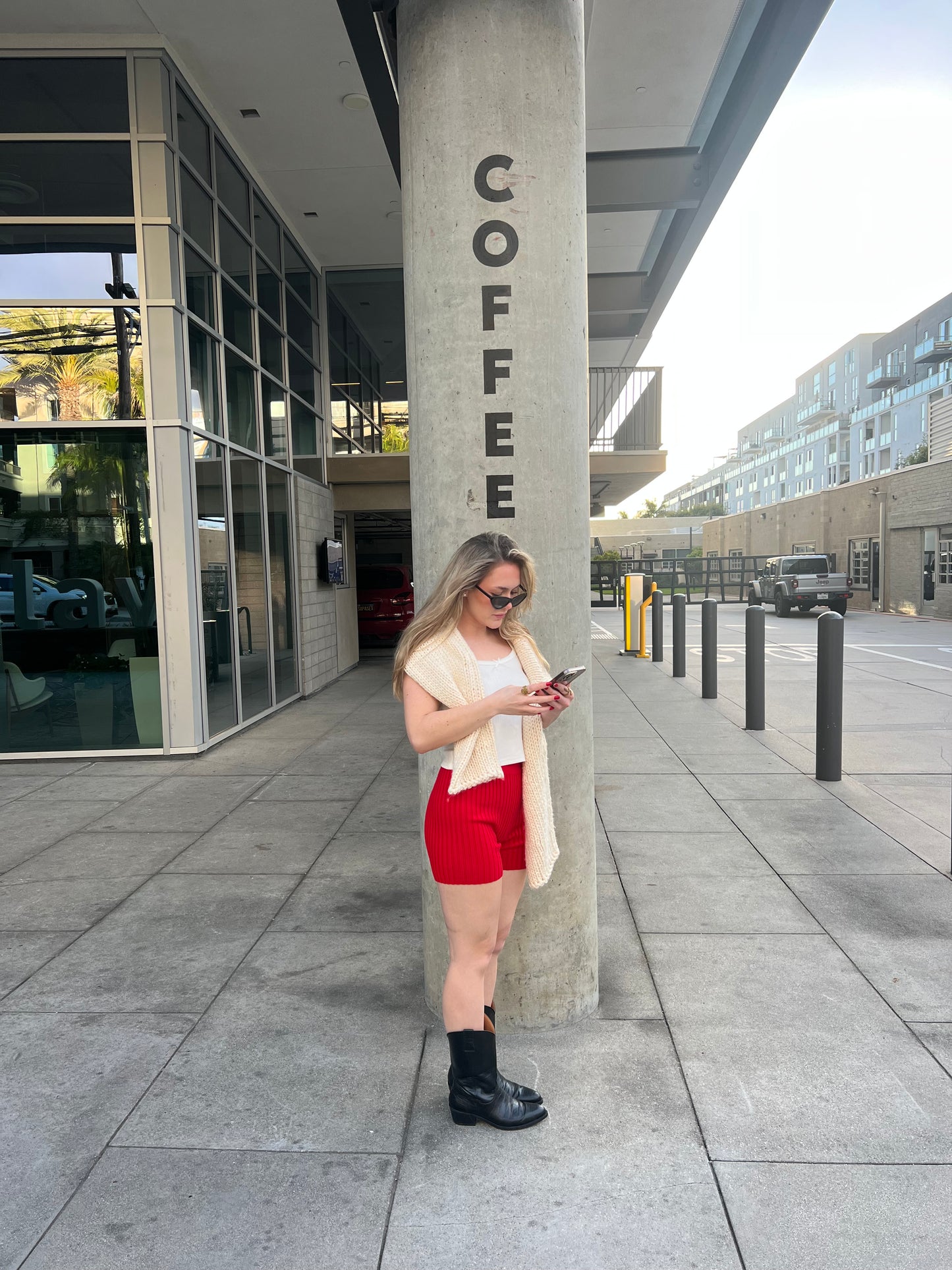 Love Bug Knit Shorts